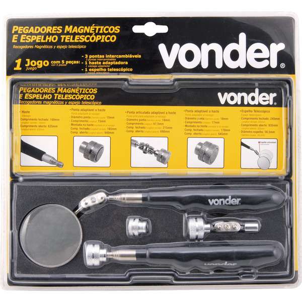 Pegador-Magnetico-Vonder-Jogo-com-5-Pecas