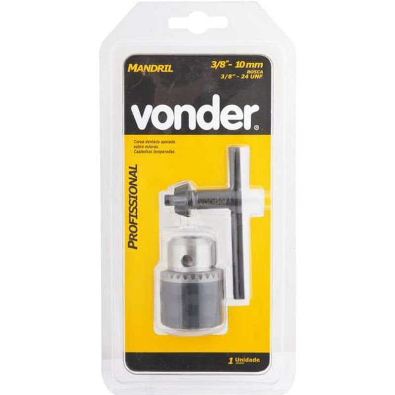 Mandril-Profissional-Vonder-100-mm---3-8--Rosca-3-8-