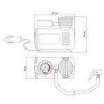 Compressor ar Portatil 12v 50w Tramontina - Makino