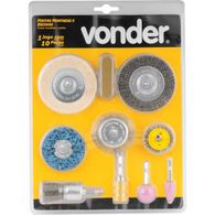 Jogo de Pontas Montadas Vonder E Escova com 10 Peças