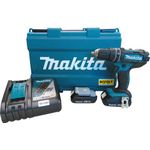 Parafusadeira-Furadeira-de-Impacto-a-Bateria-Makita-DHP482RAE-18V---2-Baterias---Carregador---Maleta