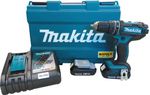 Parafusadeira-Furadeira-de-Impacto-a-Bateria-Makita-DHP482RAE-18V---2-Baterias---Carregador---Maleta
