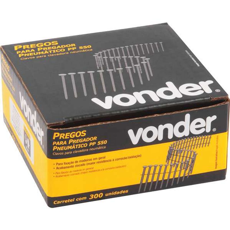 Prego-Vonder-Anelado-45-mm-Carretel-com-300-Pecas-Para-O-Pregador-Pp-550