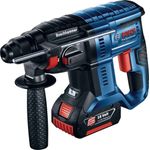 Martelete-Perfurador-a-Bateria-Bosch-GBH-180-LI-SDS-Plus-18V-17J-EPTA---2-Baterias-30Ah---1-Carregador---Maleta