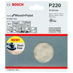 Disco-de-Lixa-Bosch-M480-Best-for-Wood---Paint-125mm-G220---5-unidades
