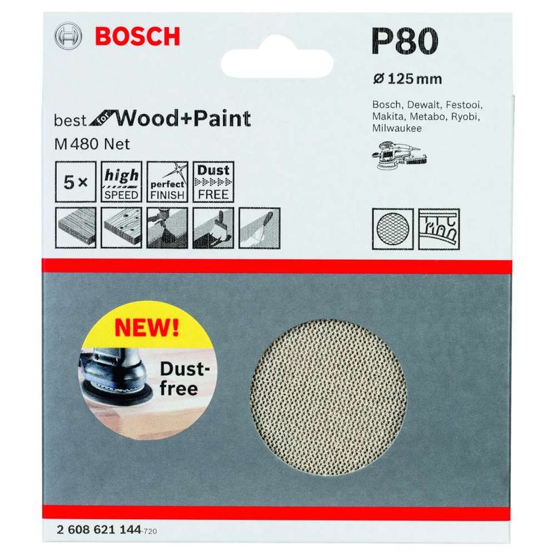 Disco-de-Lixa-Bosch-M480-Best-for-Wood---Paint-125mm-G80---5-unidades