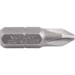 Bits-Ponteira-Phillips-Vonder-com-Encaixe-1-4--Nº-2-X-25-mm-Cartela-com-5-Pecas