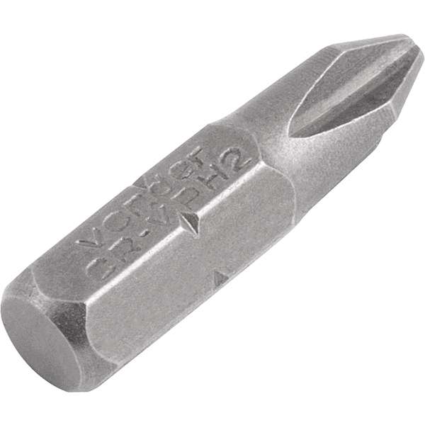 Bits-Ponteira-Phillips-Vonder-com-Encaixe-1-4--Nº-2-X-25-mm-Cartela-com-5-Pecas