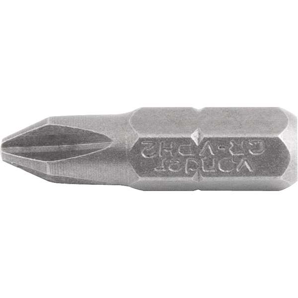 Bits-Ponteira-Phillips-Vonder-com-Encaixe-1-4--Nº-2-X-25-mm-Cartela-com-5-Pecas