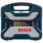 Kit-de-Pontas-e-Brocas-em-Titanio-Bosch-X-Line-para-parafusar-e-perfurar---100-unidades