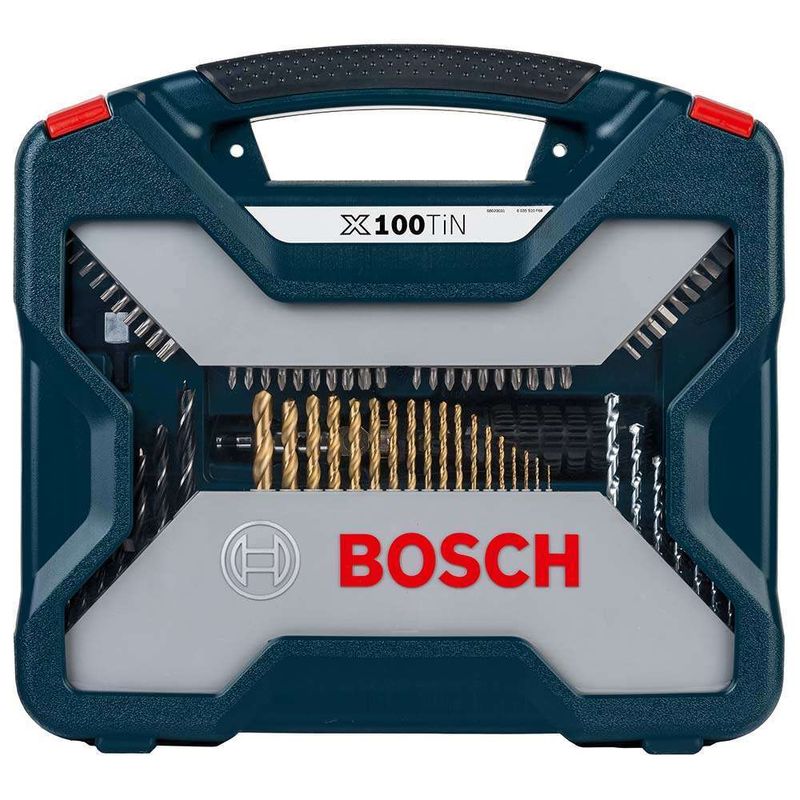 Kit-de-Pontas-e-Brocas-em-Titanio-Bosch-X-Line-para-parafusar-e-perfurar---100-unidades