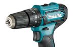 Parafusadeira-Furadeira-de-Impacto-a-Bateria-Makita-3-8--HP333DWYX3-12V-com-Bateria---Carregador-Bivolt---Bit
