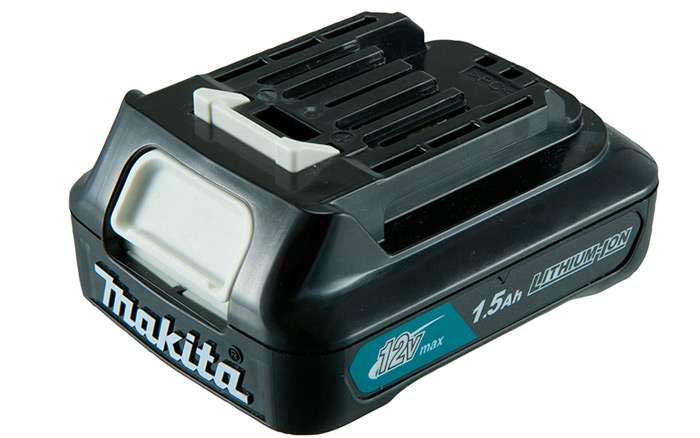 Parafusadeira-Furadeira-de-Impacto-a-Bateria-Makita-3-8--HP333DWYX3-12V-com-Bateria---Carregador-Bivolt---Bit