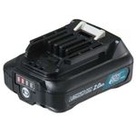 Kit-Combo-Makita-Parafusadeira-Furadeira-De-Impacto-12V-HP333DWYX3---Aparador-de-Grama-a-Bateria-12V-UR100DZX--Bateria-de-ions-de-litio-12V-BL1021B