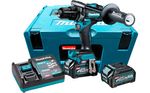 Parafusadeira-Furadeira-de-Impacto-a-Bateria-Makita-HP001GD201-1-2--40V---2-baterias---Carregador---Maleta-MAK-Pac-Acessorios