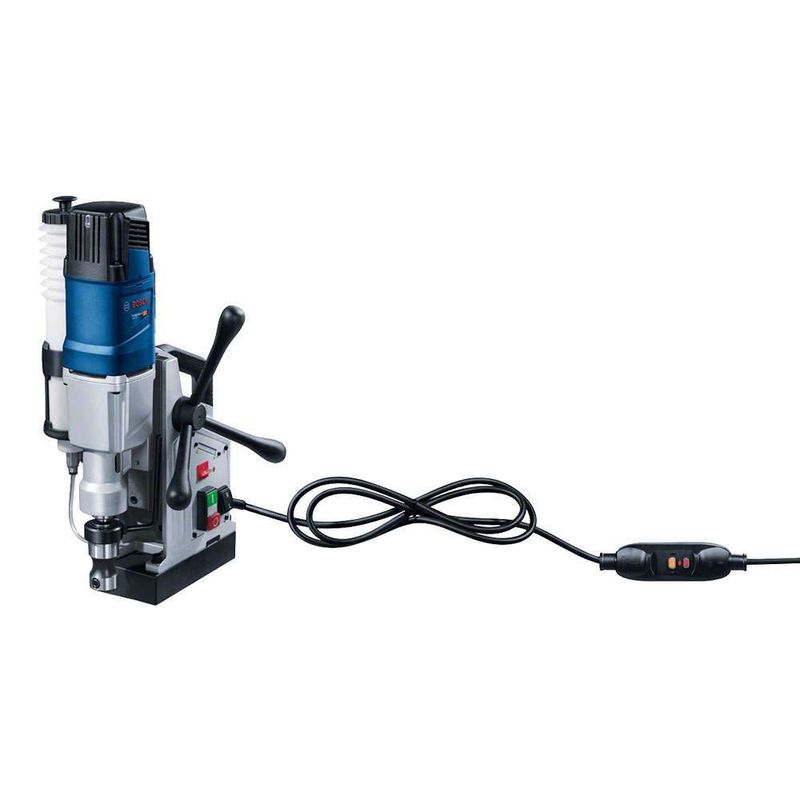 Furadeira-de-Base-Magnetica-GBM-50-2-1200W---Adaptador-para-Broca---Suporte-e-Tanque-de-Refrigeracao---Maleta-220V
