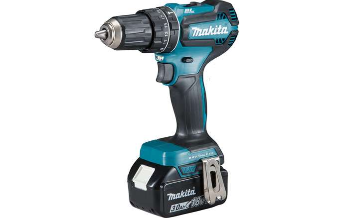 Parafusadeira-Furadeira-de-Impacto-a-Bateria-Makita-1-2--DHP485RFJ-18V---2-baterias---Carregador---Maleta-MAK-PAC-Bit