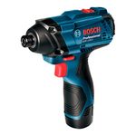 Combo-Bosch-12V-com-1-Chave-de-Impacto-GDR-120-LI---1-Parafusadeira-GSR-120-LI---2-Baterias-20Ah---Carregador-Bivolt---Maleta