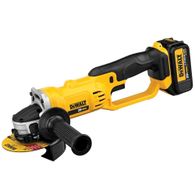 Esmerilhadeira Angular a Bateria Dewalt 4.1/2" DCG412M2-B2 20V Max Li-Ion + 2 Baterias 20V + Carregador 220V