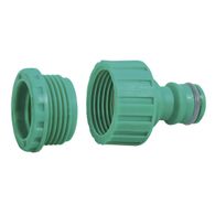 Adaptador Fêmea Tramontina com Rosca 3/4" e Redução 1/2" em Plástico para Jardim