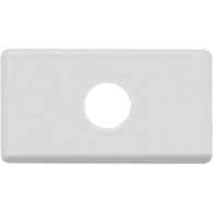 Módulo Tampo Tramontina com 1 Furo 9.5 mm Branco