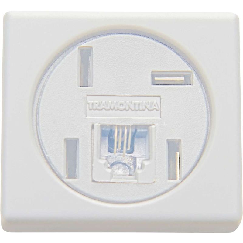 Modulo-Tomada-Telefone-4-Pinos-Tramontina-e-RJ-11-Modelo-Americano