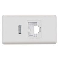 Módulo para Tomada de Telefone Tramontina RJ 11 Branco