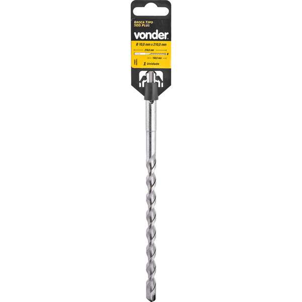 Broca-com-Encaixe-Tipo-Sds-Plus-Vonder-100-mm-X-150-mm-X-210-mm