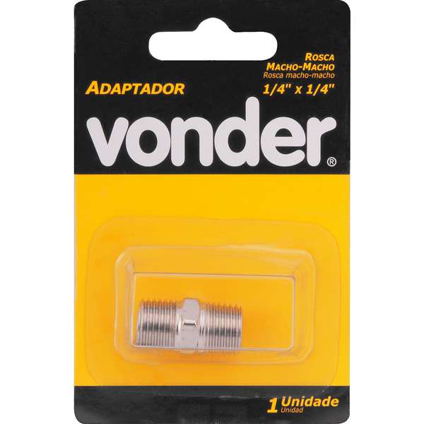 Adaptador-Vonder-1-4--Macho-X-1-4--Macho-Cartela-com-1-Peca