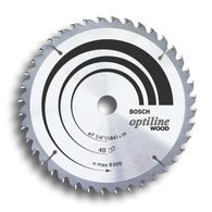 Disco de serra circular Bosch Optiline Wood ø35 furo de 30mm espessura de 1,8mm 24 dentes