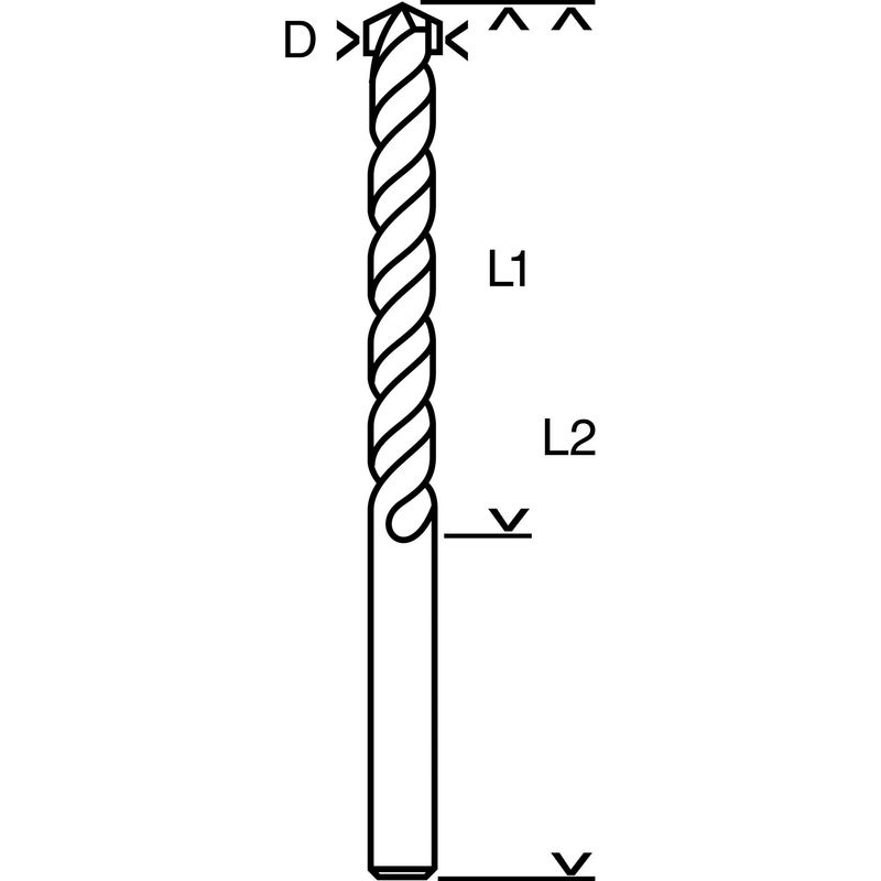 Broca-Bosch-CYL-1-para-concreto-Ø65-x-60-x-100mm