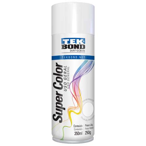 Tinta-Aerosol-Tekbond-Branco-Brilhante-Uso-Geral-350-Ml-250G