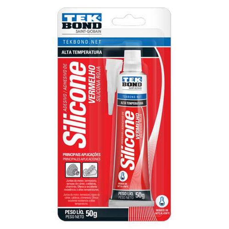 Adesivo-de-Silicone-Tekbond-Acetico-50G-Vermelho-Blister-Alta-Temp