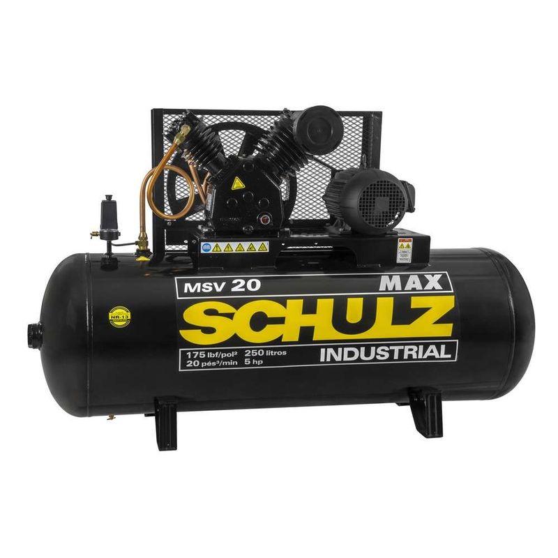 Compressor-de-Pistao-Schulz-Max-MSV-20-250-220-380-440-760V