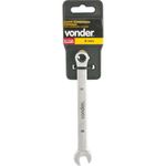 Chave-Combinada-Vonder-8-mm-Em-Aco-Cromo-Vanadio-Cromada-Encartelada