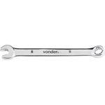 Chave-Combinada-Vonder-8-mm-Em-Aco-Cromo-Vanadio-Cromada-Encartelada