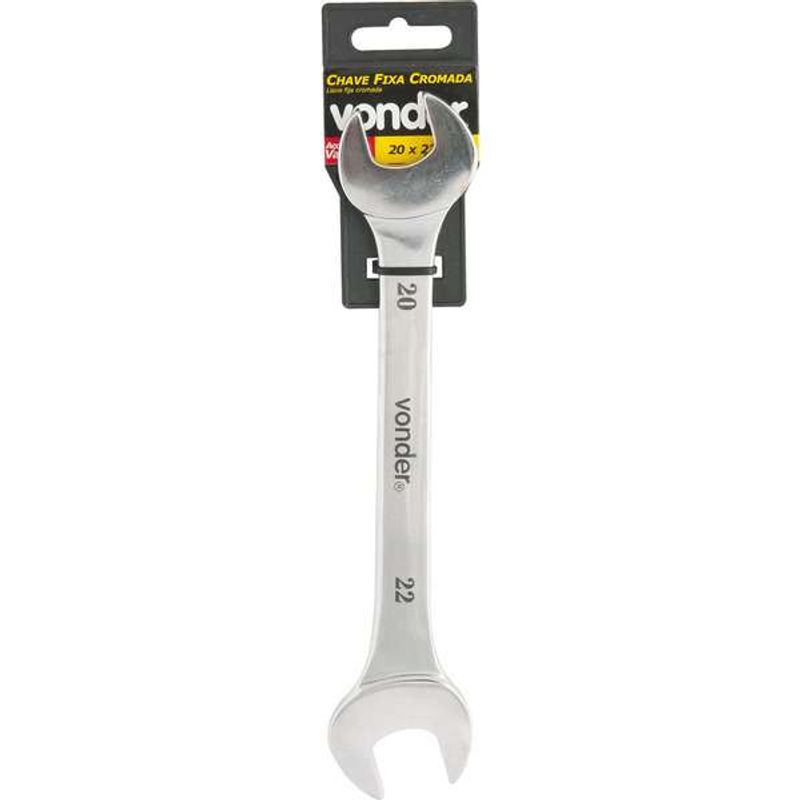 Chave-Fixa-Vonder-20-mm-X-22-mm-Em-Aco-Cromo-Vanadio-Cromada-Encartelada