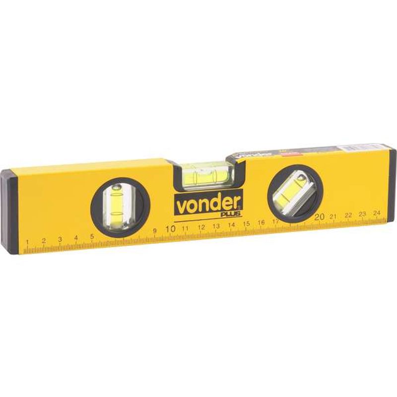 Nivel-de-Aluminio-Vonder-10--com-Base-Magnetica-Plus