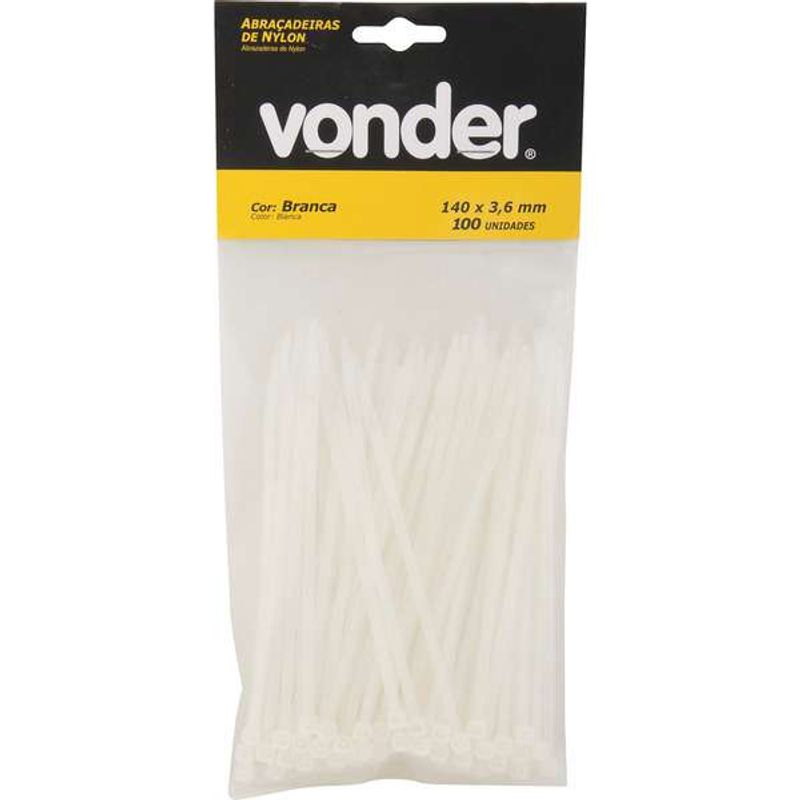 Abracadeira-de-Nylon-Vonder-Branca-140-mm-X-36-mm