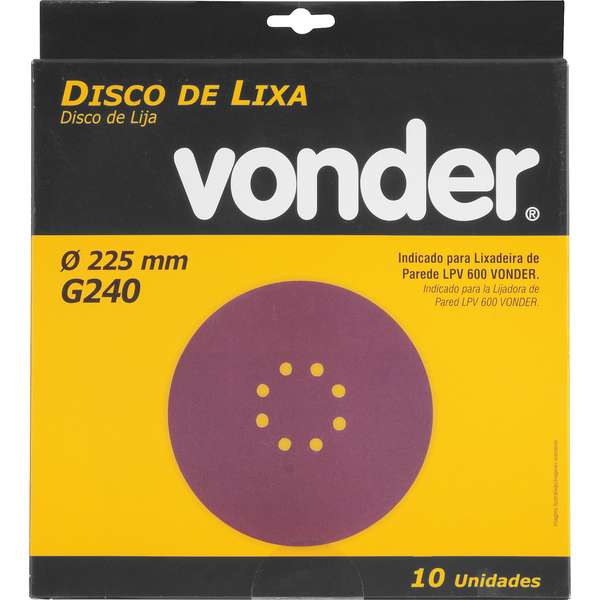 Disco-de-Lixa-Vonder-com-225mm-Grao-240-Para-A-Lixadeira-Lpv-600-E-Lpv-1000