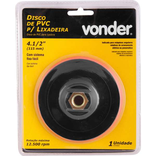 Disco-de-PVC-Vonder-Para-Lixadeira-4.1-2--com-Sistema-Fixa-Facil