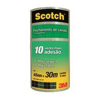 Fita de Empacotamento 3M™ Scotch® Hot Melt Transparente 45mmx30m