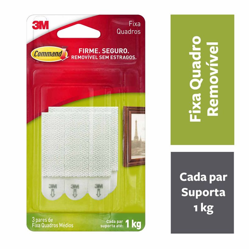 Fixa-Quadros-Adesivo-3M™-Command®-Medio