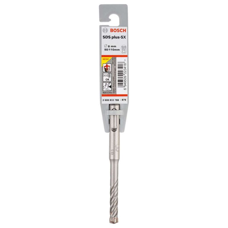 Broca-Bosch-SDS-plus-5X-para-concreto-Ø8-x-50-x-110mm