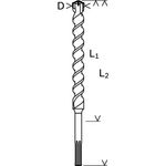 Broca-Bosch-SDS-Max-4-para-concreto-Ø32-x-400-x-520mm