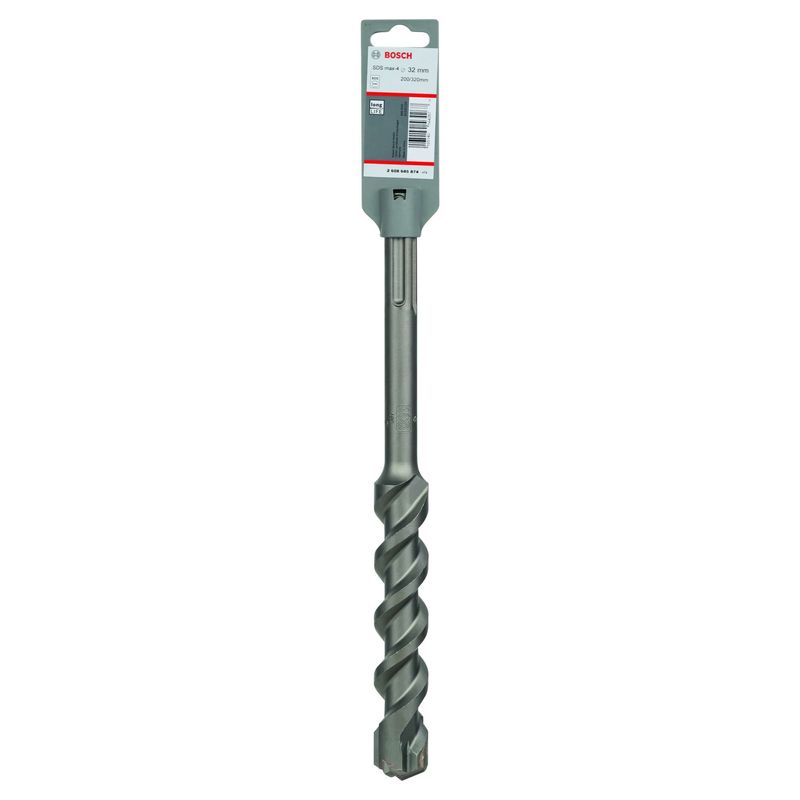 Broca-Bosch-SDS-Max-4-para-concreto-Ø32-x-200-x-320mm