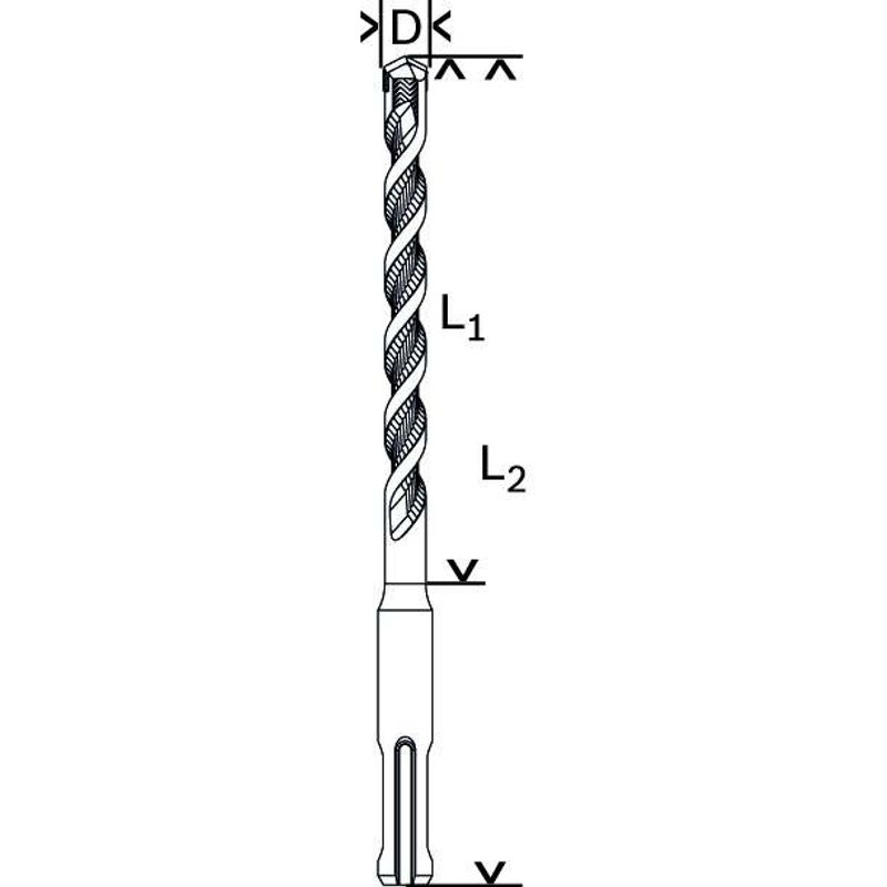 Broca-Bosch-SDS-Plus-1-para-concretos-Ø-25-x-400-x-460mm