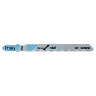 Lâmina de serra tico tico Bosch T118G Basic for metal - 5 unidades