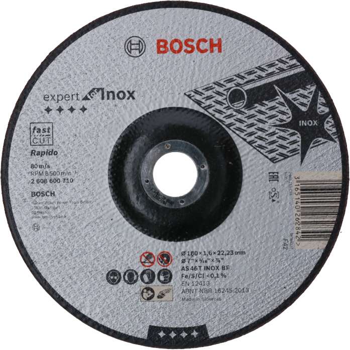 Disco-de-Corte-Bosch-Expert-for-Inox-180x16mm-Centro-Deprimido