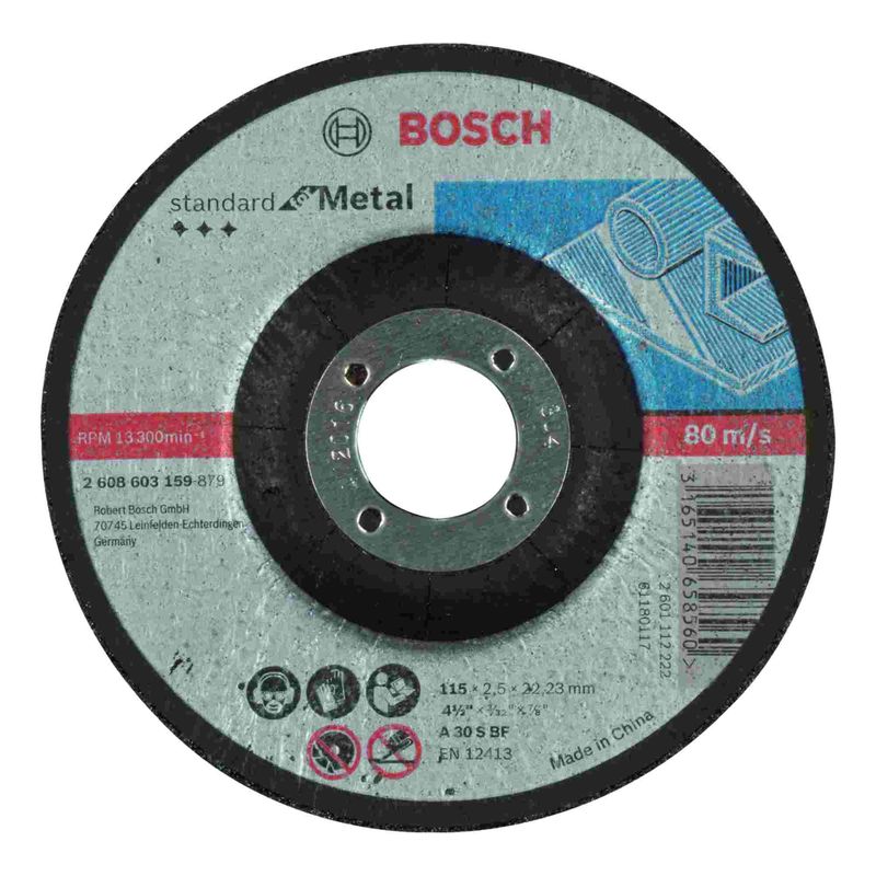 Disco-de-Corte-Bosch-Standard-for-Metal-115x25mm-Centro-Deprimido